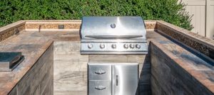 size for an outdoor kitchen