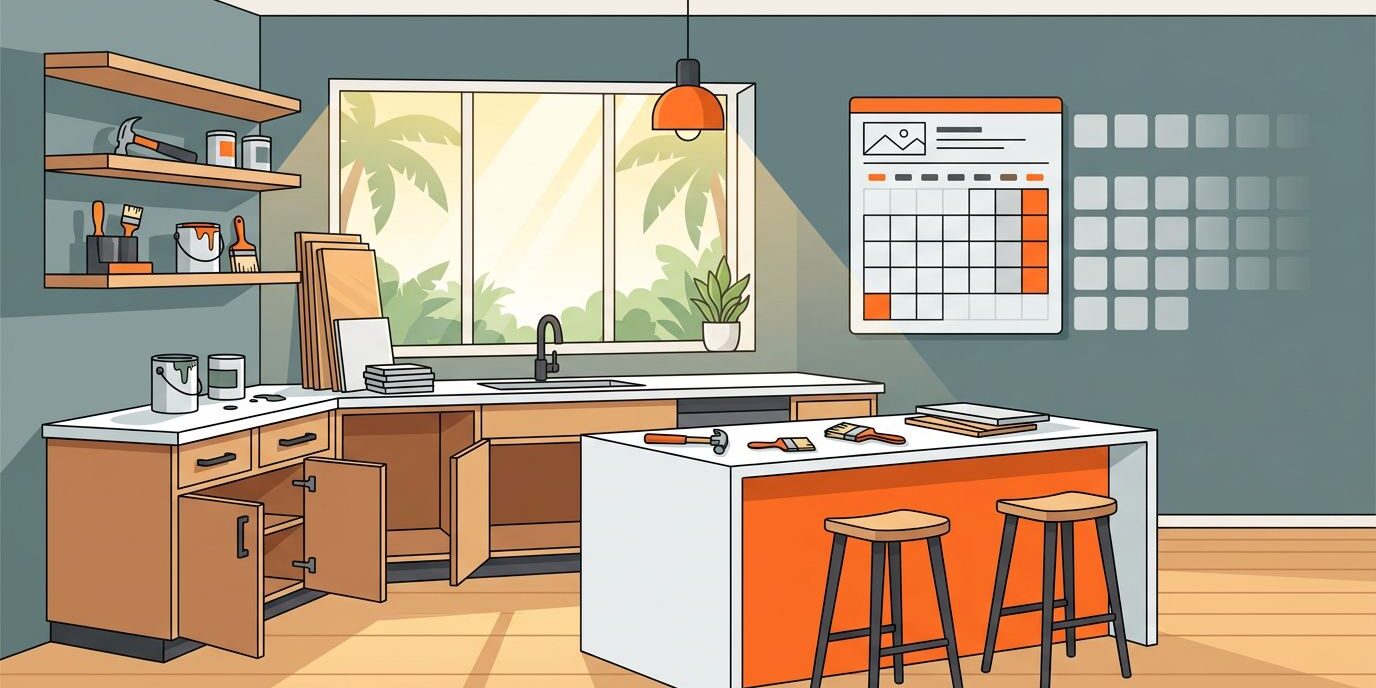 Modern Florida Kitchen Renovation Kitchen Remodel Timeline for Southwest Florida Homes