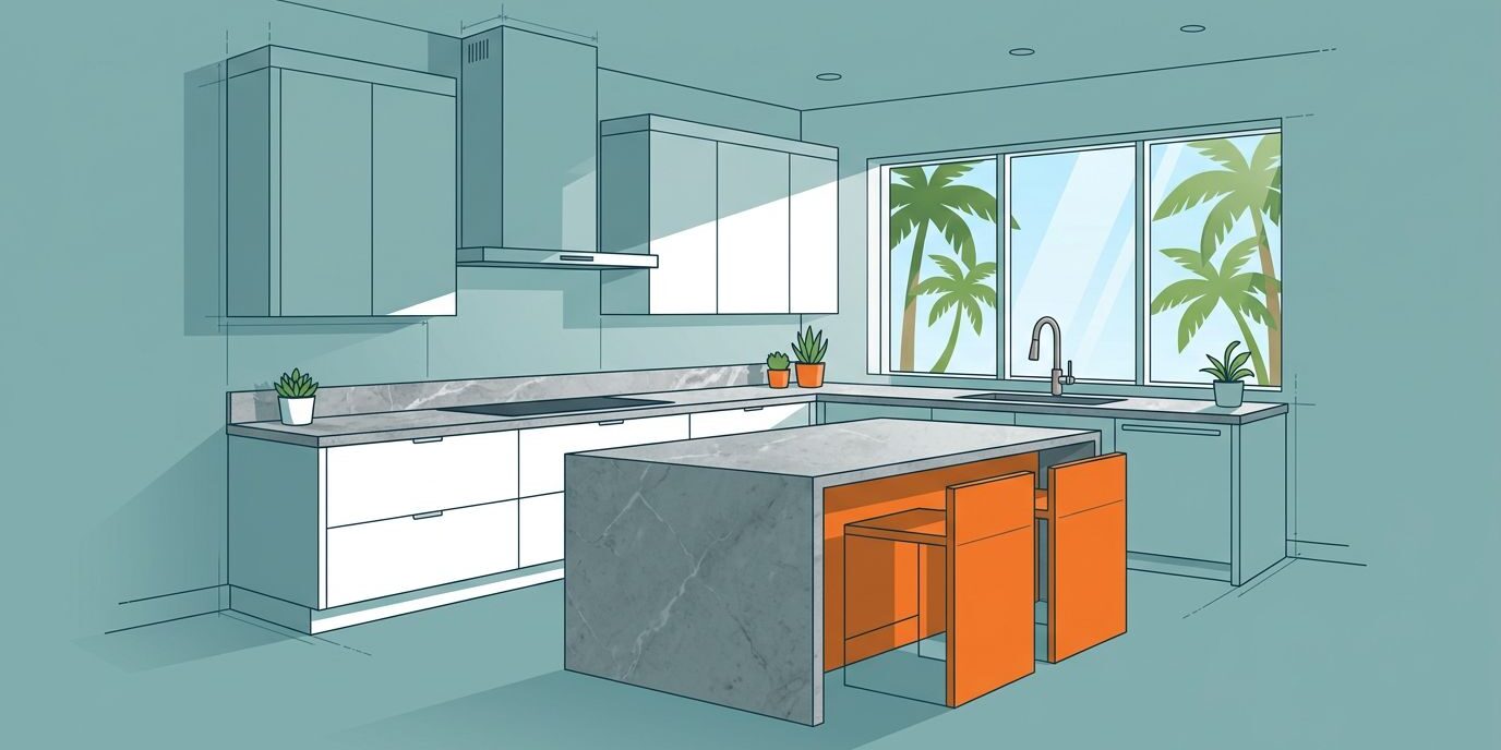 Modern Florida Kitchen Interior Kitchen Remodel Cost Florida Homeowners Can Expect in 2026